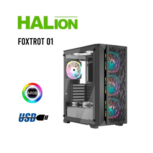 CASE GAMER FOXTROT 01 | SIN FUENTE