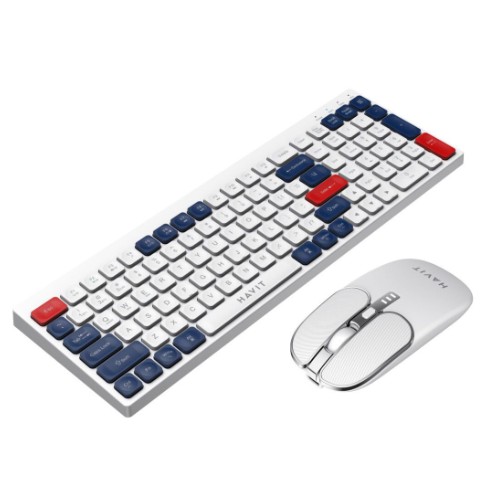KIT HAVIT TECLADO Y MOUSE INALAMBRICO KB830WB
