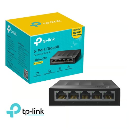 SWITCH  TP-LINK DE 5 PUERTOS 10/100/1000MBPS | LS1005G TPLINK