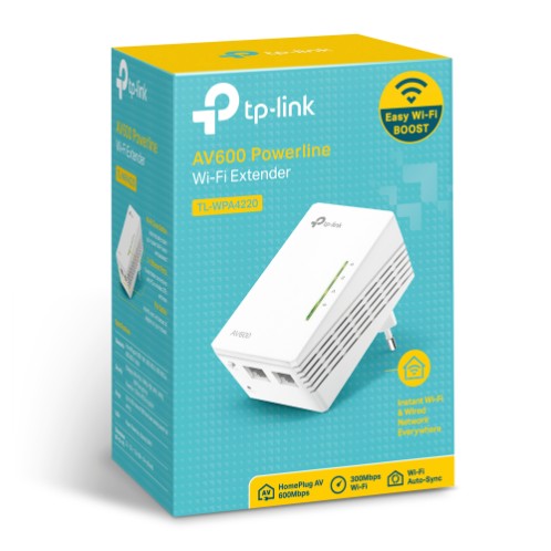 ADAPTADOR POWERLINE TP-LINK TL-WPA4220 KIT