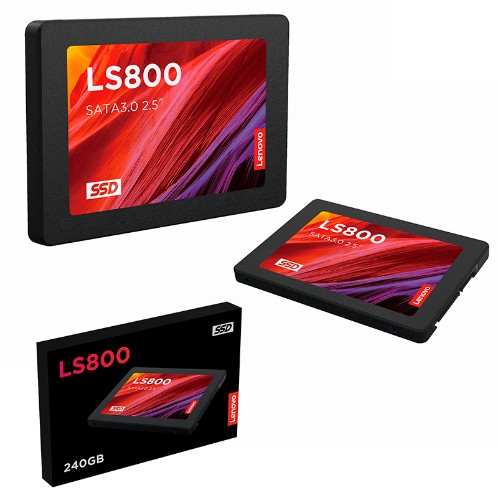 DISCO SOLIDO LENOVO LS800, 240GB, SATA III, 6.0 GB/S, 2.5