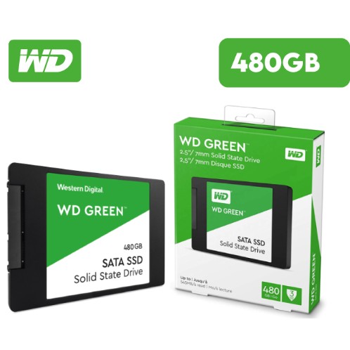 DISCO SOLIDO SATA WESTERN DIGITAL 480GB GREEN  SSD