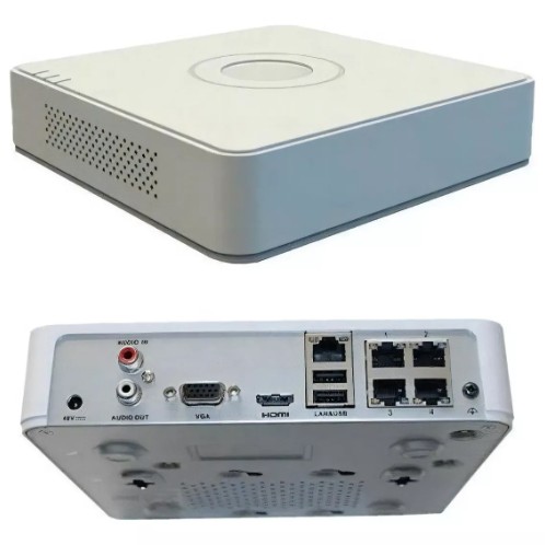 NVR DE 4CH /  4POE HIKVISION DS7104NI-Q1/4P